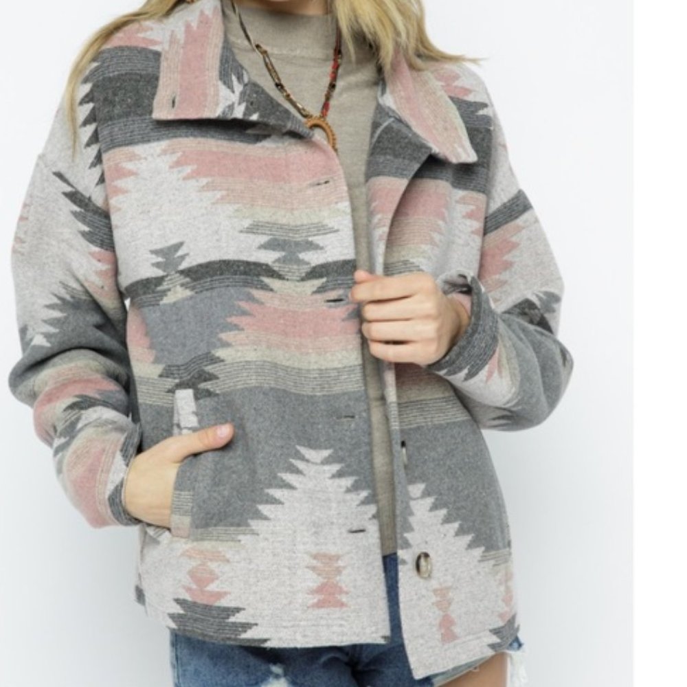 Blue B Collection Dutton Aztec Jacket